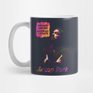 Aesop Rock popart Mug